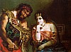 Delacroix, Eugene (1798-1863) - Cleopatre et le paysan.JPG